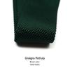 Dark Green Small Tie 5Cm Narrow Version Coffee Color Retro Stripe British Japanese Tide Flat Head Knitted Tie