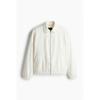H M Regular Fit deniM Jacket wHite