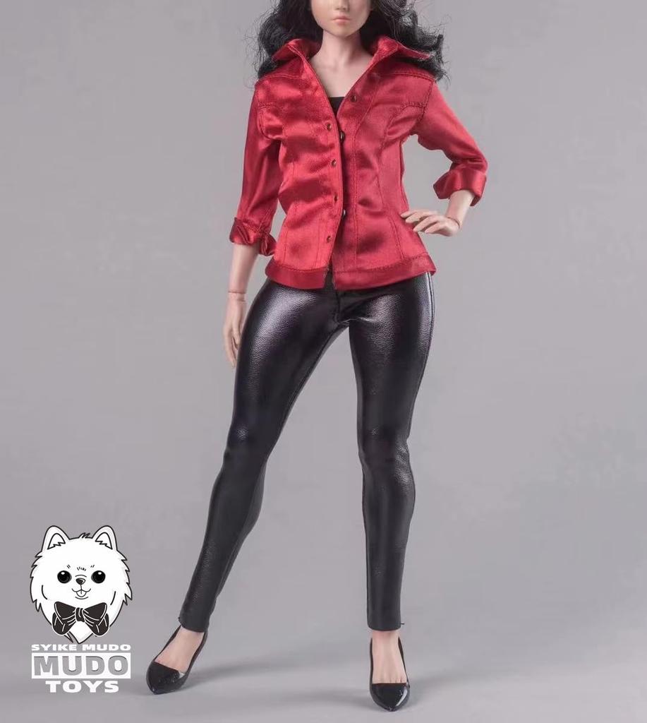 Scale Figure with TBLeague MUDOTOYS Office Lady Premium Long Sleeve Shirt and Pants Not [TOYBARJAPAN] 1/6 Accessory/Compatible Figures, CTC-003 (Body,