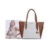 Michael Kors Mk Charlotte Монограмма Дорожная Сумка-Тоут на Молнии Женская тоут Ванильный 35T0GCFT3B-VANILLA
