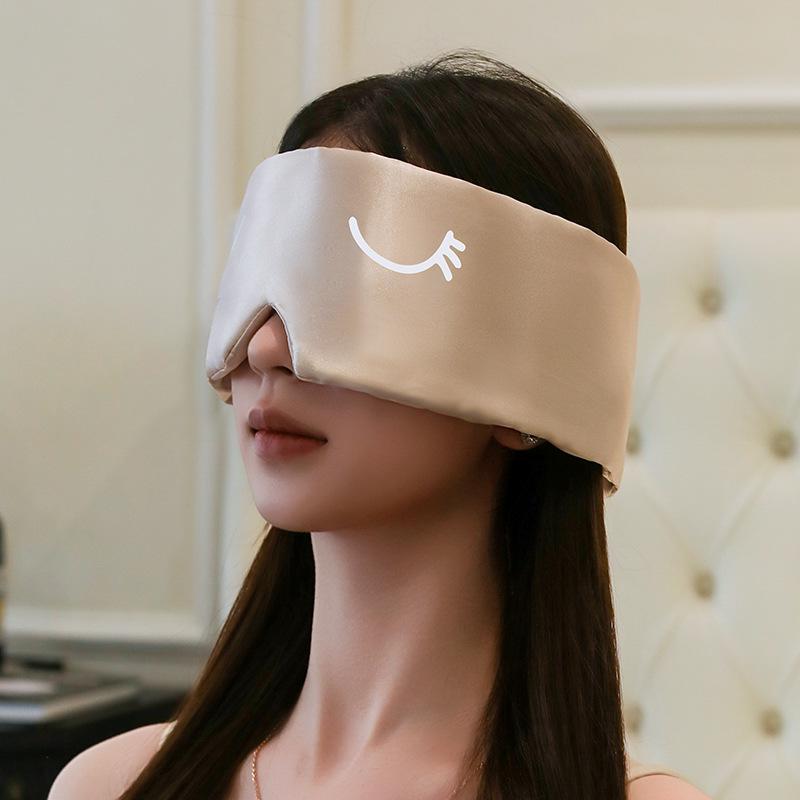 Dual-Sensing Temperature-Control Eye Mask: Light-Shielding & Noise-Reducing for Sleep, Travel, and Office Use