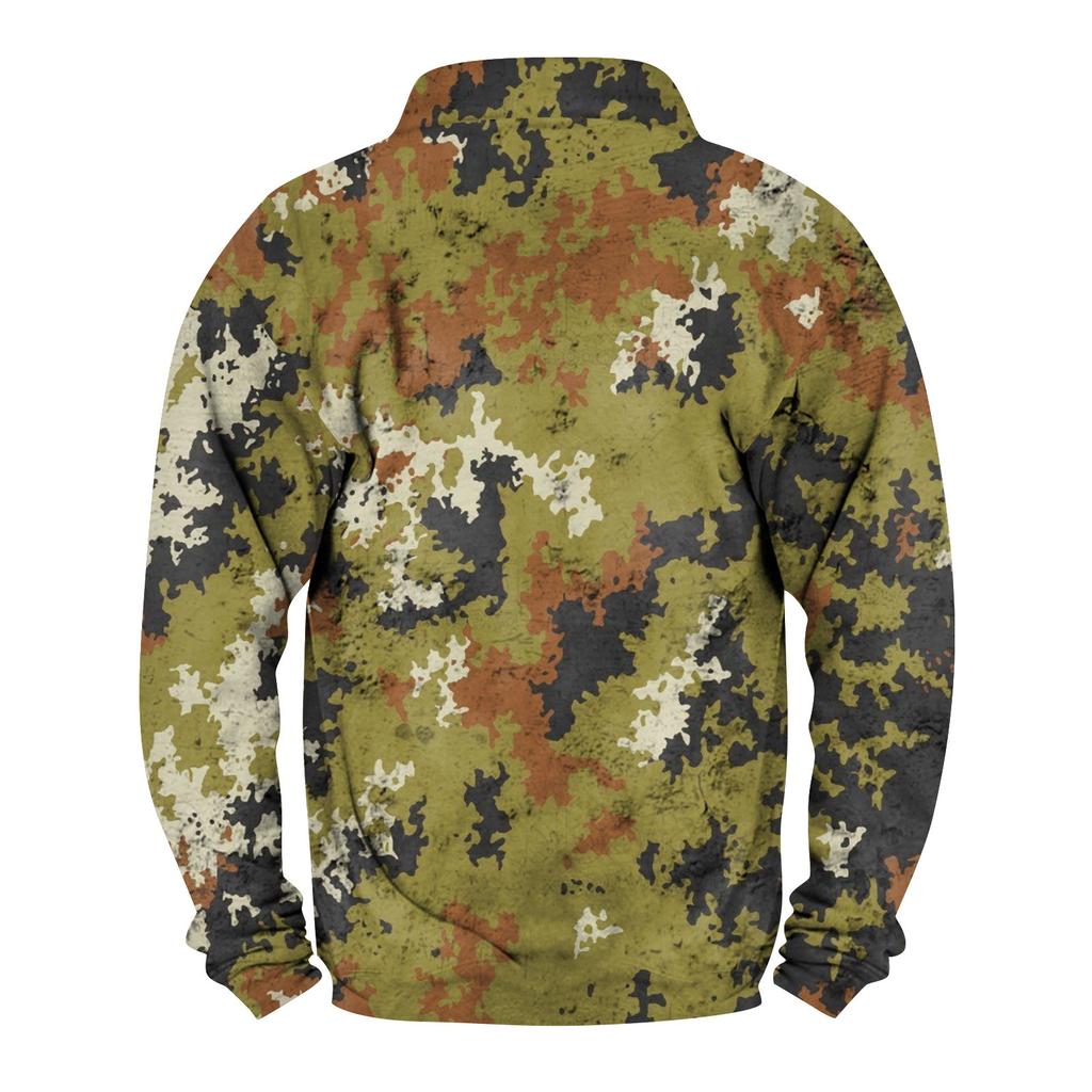 Весенне-осенняя мужская толстовка с воротником-стойкой на открытом воздухе, повседневные свитера, топы