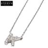 VENDOME AOYAMA Pt950 Pt850 K Diamond Initial Necklace PlatinumUsed