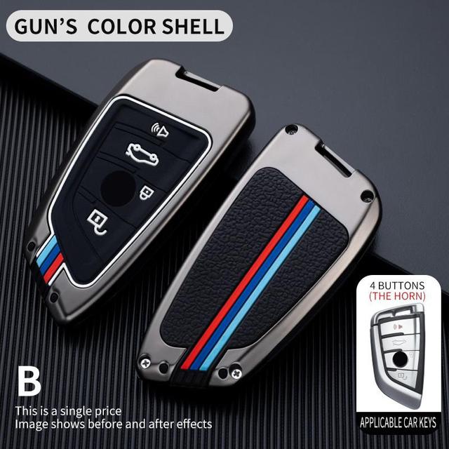 Car Key Case Cover Key Bag For Bmw F20 G20 G30 X1 X3 X4 X5 G05 X6 F15Accessories Car-Styling Holder Shell Keychain Protection
