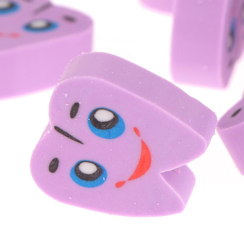 20 шт./упаковка резиновые ластики в форме моляра для зубов стоматологическая клиника школьный подарок студент резина