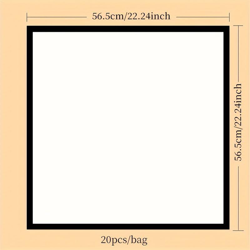 20pcs/pack Black And White Border Line Edge Matte Film Waterproof Wrapping Paper Florist Packaging Materials Flower Wrapping Paper