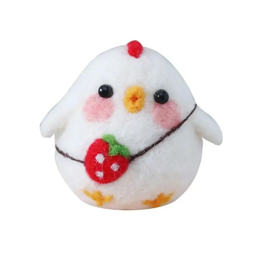 Animal Wool Felting Needle Felting Kit DIY Wool Felt Materials Set Handmade Material Kit for Kids and Beginners