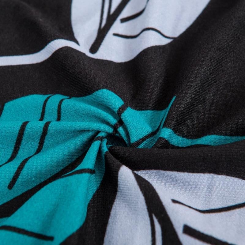 Чехол для футона с цветочным принтом, эластичный чехол для дивана-футона без подлокотников, мягкий чехол для футона с эластичным дном, защитные чехлы для мебели для дивана-кровати, которые можно стирать