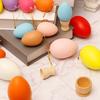 12/24Pcs Easter Egg Decorations Colorful Plastic Eggs Tree Hanging Ornament Kids DIY Craft Toys for Easter Party Home Decor