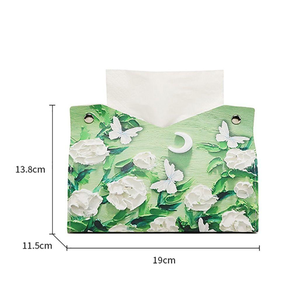 С Кнопками Держатель для салфеток ПУ кожа Коробка для бумажных полотенец Новая Большая Коробка для хранения Дом