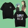 Sally Face Пазлы Игровые Аксессуары Графические Футболки Женские Унисекс Летняя Готическая Мода Повседневная Хлопковая Футболка Винтажные Короткий Рукав