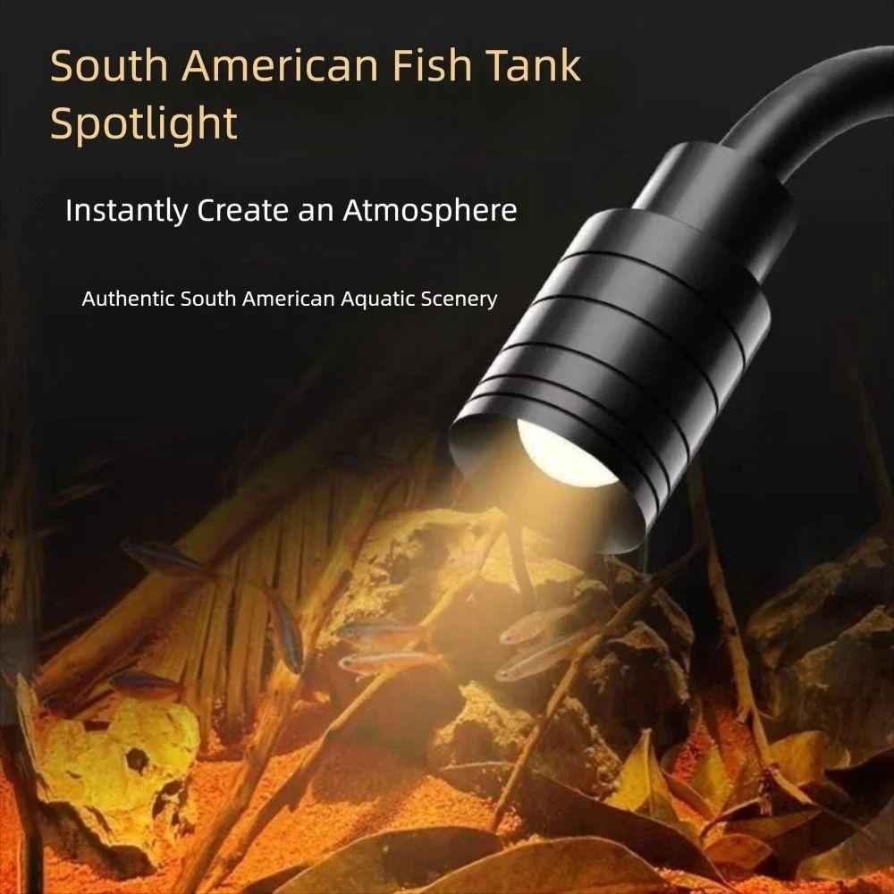 Adjustable Fish Tank Clip Lamp USB Fish Tank Lights New LED Aquarium Light Home Decorations
