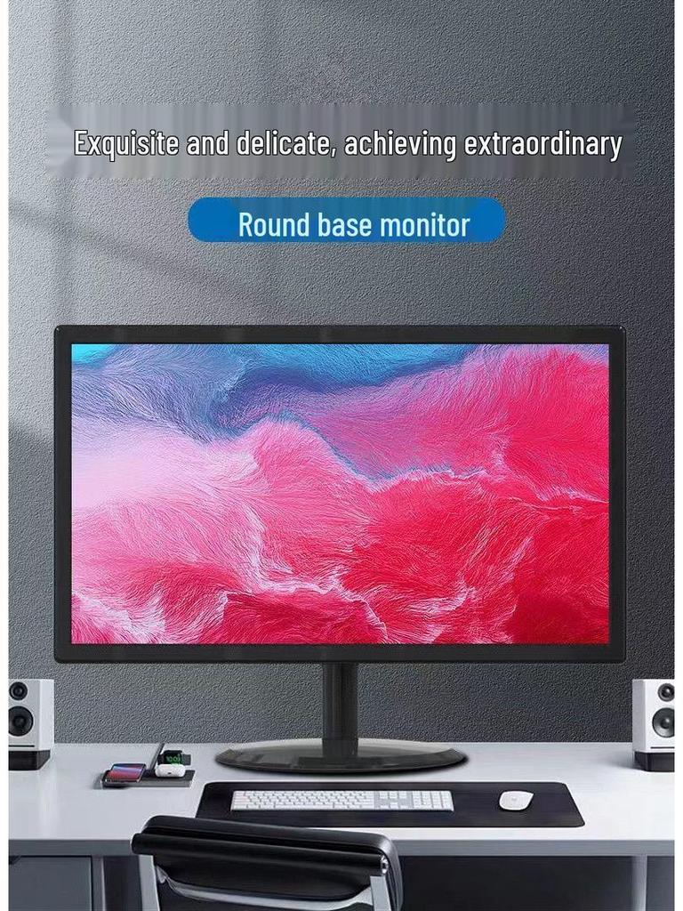 24/22/27-дюймовый HD настольный монитор с HDMI и VGA для дома и офиса