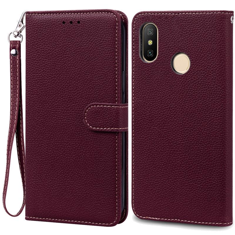 For Redmi Note 6 Pro Case Xiaomi Redmi 6 Pro Soft TPU Wallet Leather Case For Xiaomi Redmi 6 Case Note 6 Pro Flip Cover Fundas
