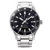 ORIENT STAR Автоматические часы 200 м Diver Механические силиконовый ремешок в комплекте Водонепроницаемые для 200 м Air Diving Черные [Orient Star] RK-AU0309B Мужские