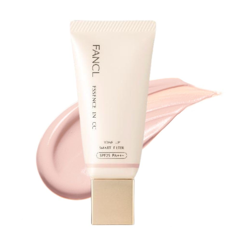 Fancl Essence In CC Cream SPF25 PA+++ All 2 Colors - Additive-Free Base/Foundation for a Radiant Glow