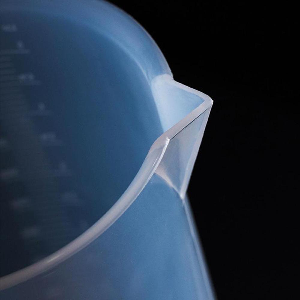 Transparent Durable Plastic Reusable Measuring Jug Measuring Cylinder With Handle Measuring Cup