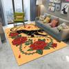 Ретро Европейский Стиль Леопард Тигр Цветы Ковер Гостиная Диван Спальня Кабинет Кухня Прихожая Дверной Коврик Нескользящий Декор Ковер