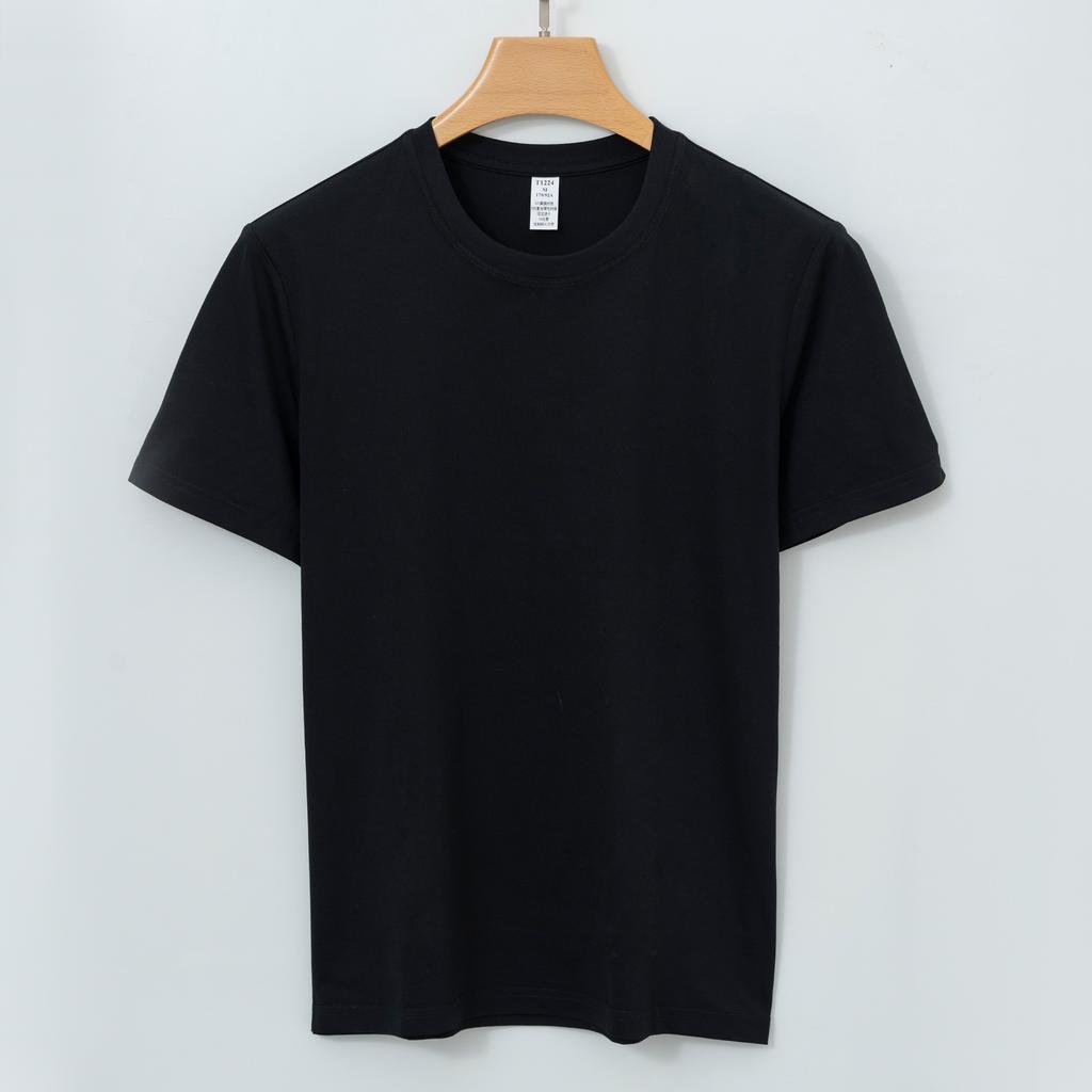 Спортивная футболка мужская с короткими рукавами, повседневная, с круглым вырезом, для активного отдыха, быстросохнущая, не требующая глажки и создающая ощущение прохлады, мужская футболка