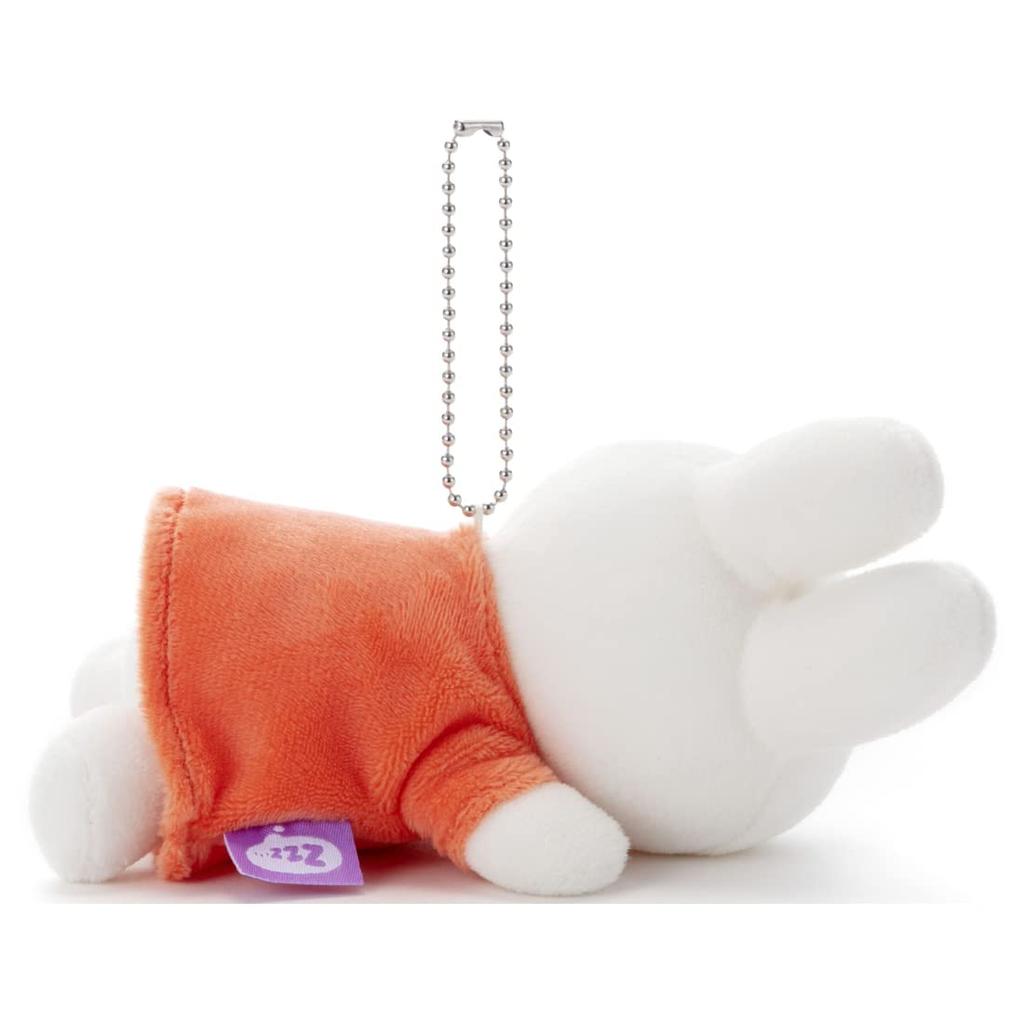 Bruna Sleeping Friend Ball Chain Mascot Miffy A Plush 14cm Wide Toy, Approx.