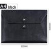 Double-Layer Magnetic Buckle Briefcase - Large Capacity, Multifunctional Office File Bag