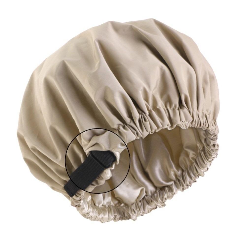 Adjustable Hair Wrap Cover Solid Color Sleeping Cap Comfortable Salon Tool Household Use