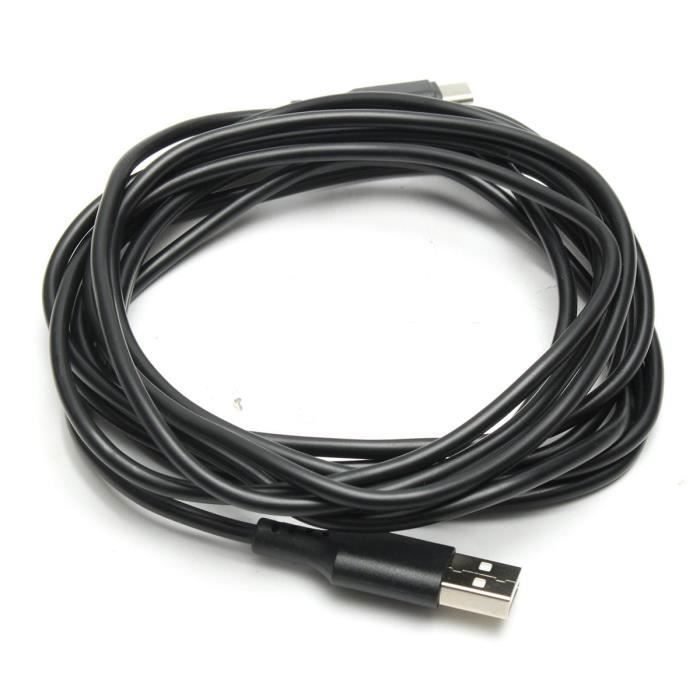 Кабель для передачи данных USB Type-C - GENERIC - Для Nintendo Switch - Реверсивный - Черный - Разъемы