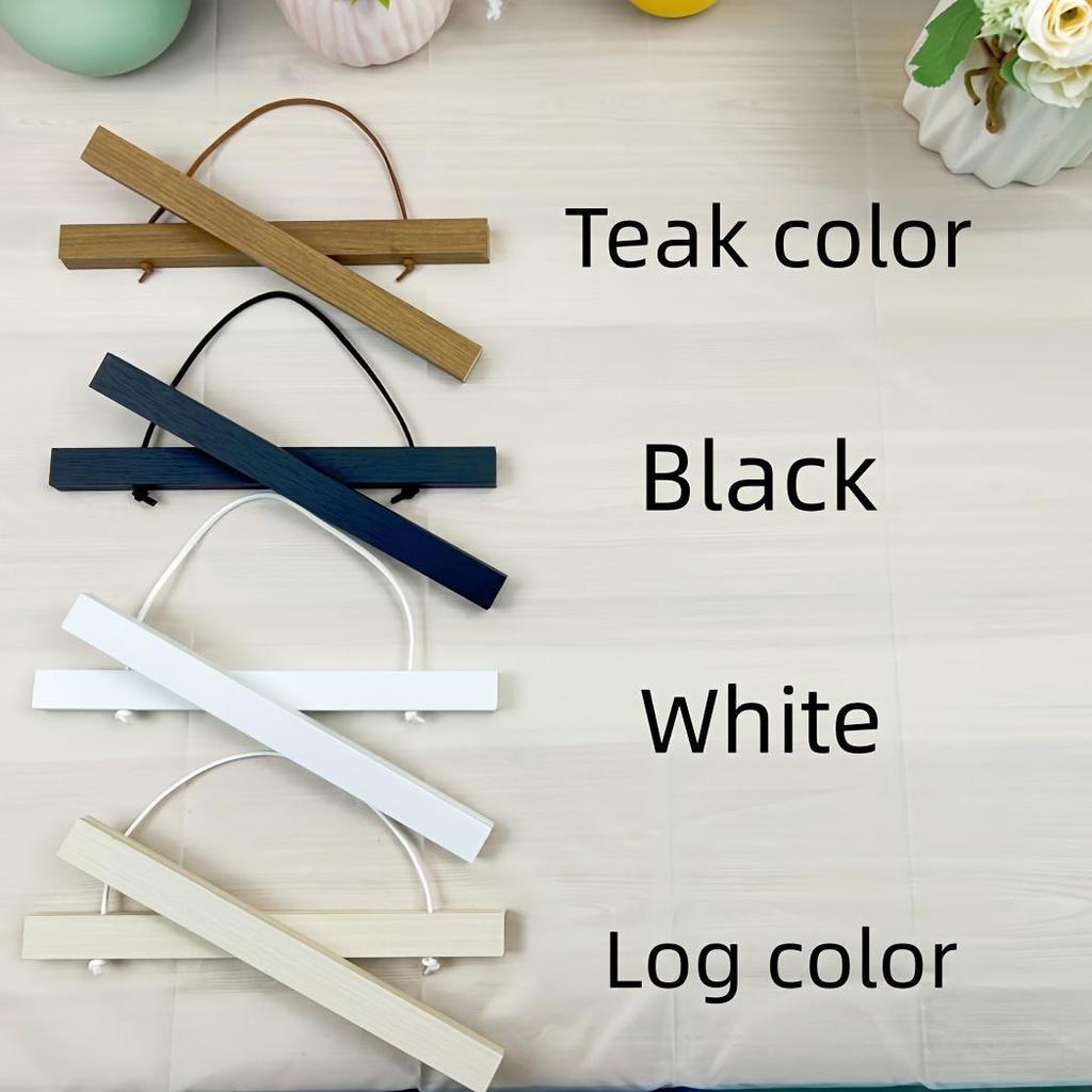 1pc Poster Frame, Magnetic Photo Frame for Photo Calligraphy Display Painting, Scroll Photo Frame, Canvas Creative Oil Painting Mural Art Decoration