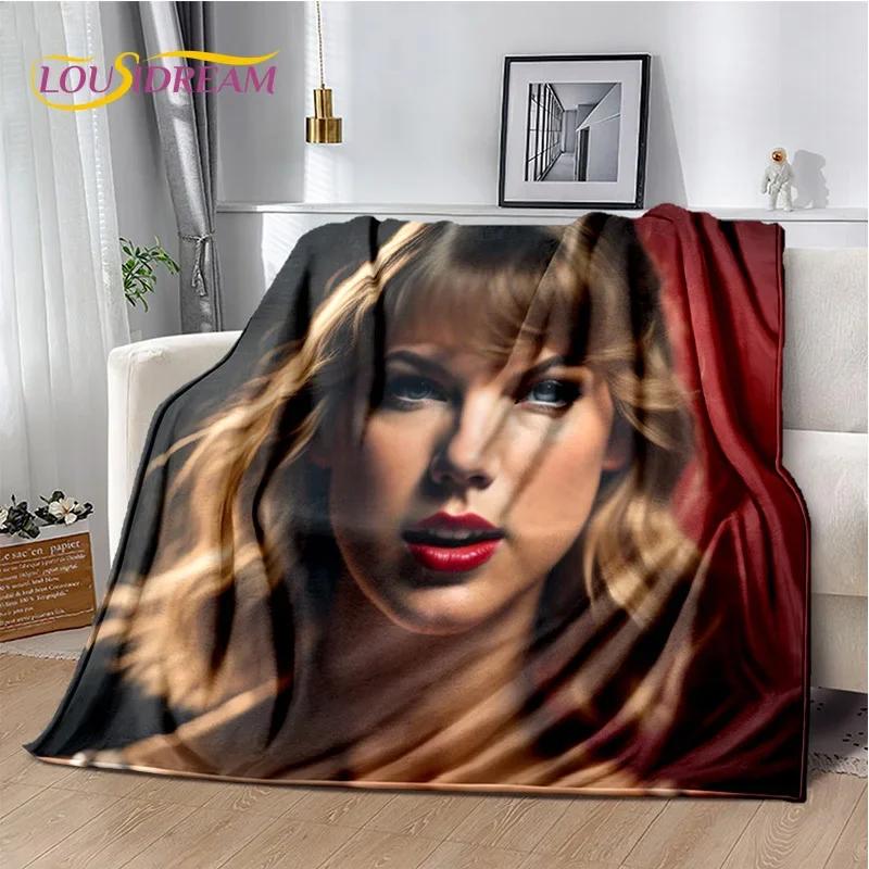 3D певица Тейлор-р Элисон С-Свифт Тей Мягкое фланелевое одеяло для кроватей Спальни Дивана Пикника, Плед для Покрытия на Открытом Воздухе Отдыха