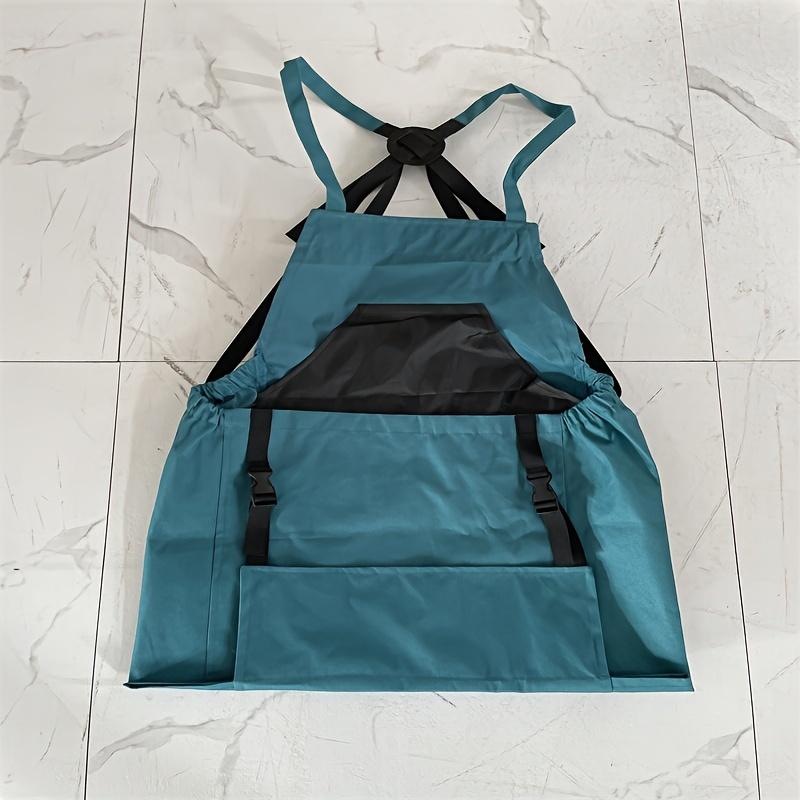 1 шт., многоцелевой садовый фартук с большим карманом для хранения фруктов и овощей