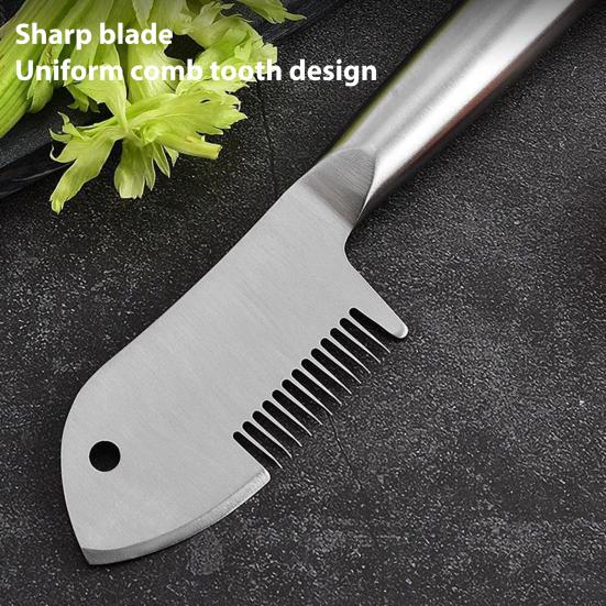 Нож для лука из нержавеющей стали 3-в-1 многофункциональная овощечистка для шинковки, нарезки и очистки овощей, эргономичная нескользящая ручка, кухонный инструмент для приготовления пищи