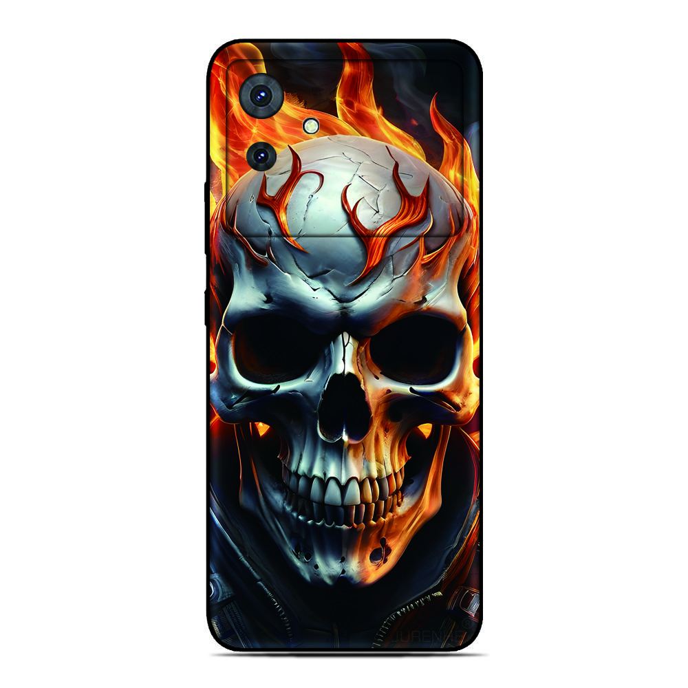 Skull Bone Phone Case For Blackview Wave 9C 8C 6C Shark 9 Color 8 Oscal C80 C70 C60 C30 C20 Pro Flat 2 1C 2C Tiger 13 12 Cover