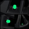 Luminous Tire Valve Caps Car Wheel Plugs Wheel Caps Tire Stem Covers Hub Glowing Valve Tire Decoration For Car Motorcycle Bike