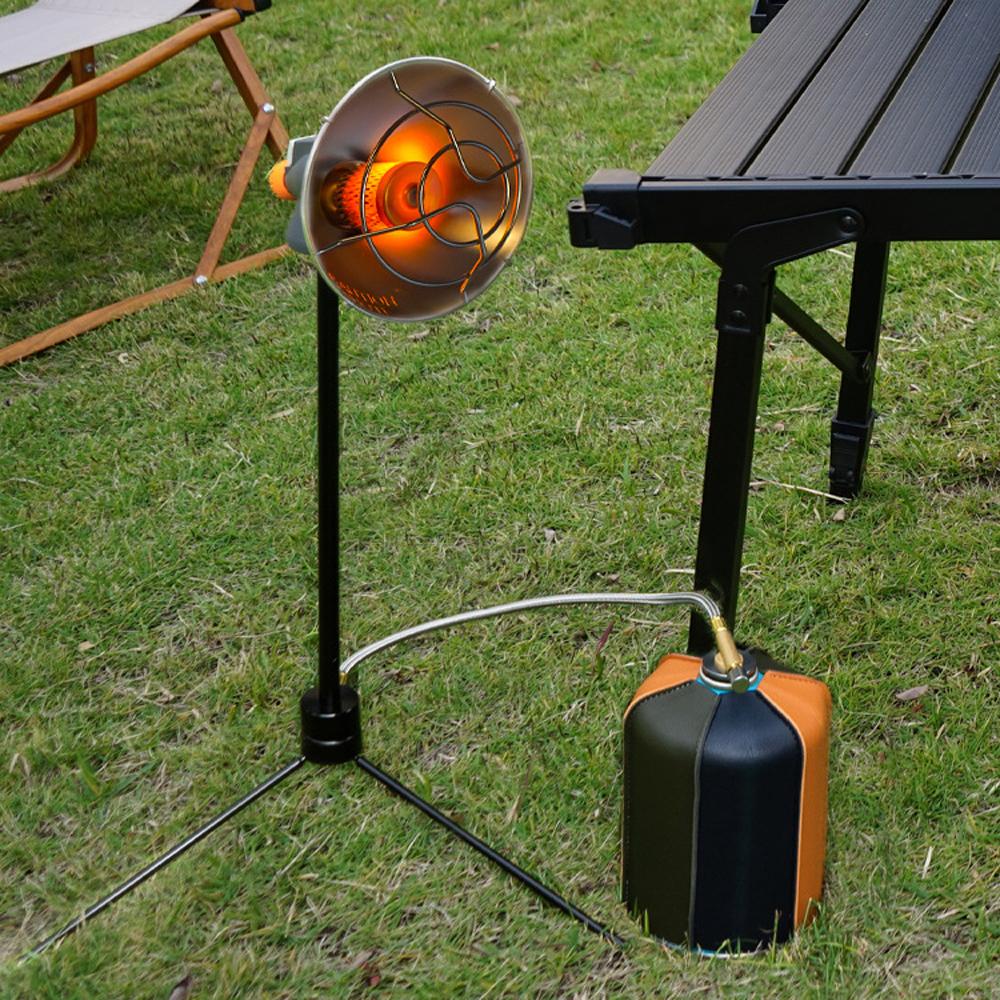 Портативная подставка для газового обогревателя, палатка для кемпинга, нагревательная плита, штатив, зимний теплый держатель для улицы