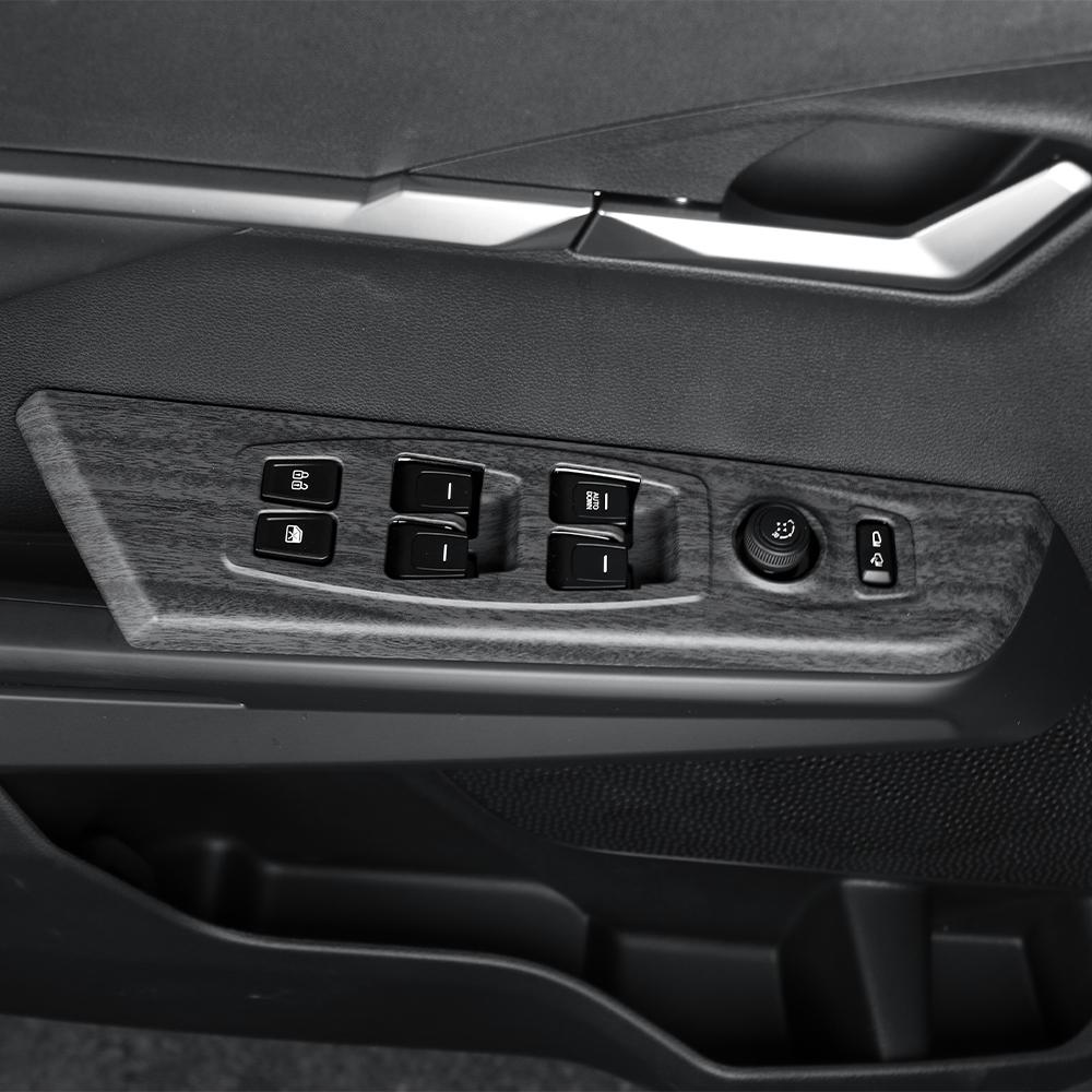 For SsangYong Torres 2022-2025 LHD RHD 4PCS ABS Window Switch Button Cover Door Panel Trim Interior Decor Car Accessories