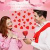 Pop Up Love Card 3D Love Hearts Tree Couple Card Valentine's Day Love Greeting Card Wedding Anniversary Gift for Her Him