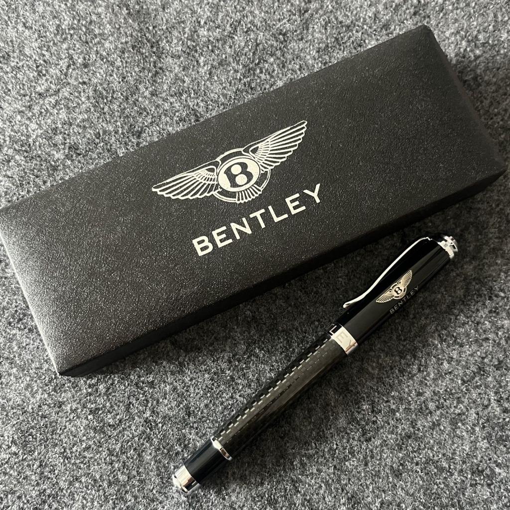 Высококлассный ЛОГОТИП Bentley В том же стиле Металлические Гравированные Подарочные сувениры для пикапа Ручки с подписью Гелевые ручки Для бизнеса и офиса Индивидуальные