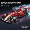 Технический НОВЫЙ Набор Строительных Блоков Гоночного Автомобиля F1 Модель MOC Комплект Для Самостоятельной Сборки Кирпичики Креативные Образовательные Игрушки Для Детей