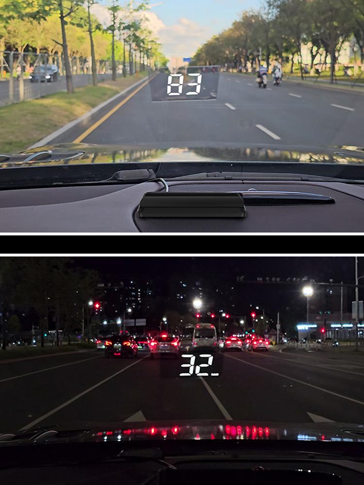 Head Up Display GPS Digital Speedometer Speed Meter for All Car Truck Plug and Play Auto Part
