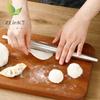 S/M/L Скалка из нержавеющей стали Кухонные принадлежности Раскатка теста Выпечка Пицца Лапша Печенье Пельмени Изготовление Антипригарный Инструмент для выпечки