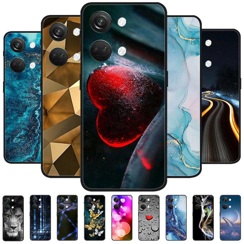 Чехол для OnePlus Nord3 5G, мягкий силиконовый защитный чехол для телефона OnePlus Nord 3 5G, чехол из ТПУ с мраморным рисунком.