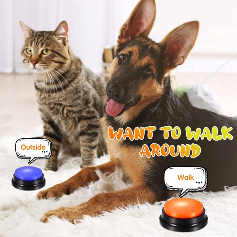 1 шт. записываемая говорящая кнопка детская интерактивная игрушка фонограф ответ зуммер