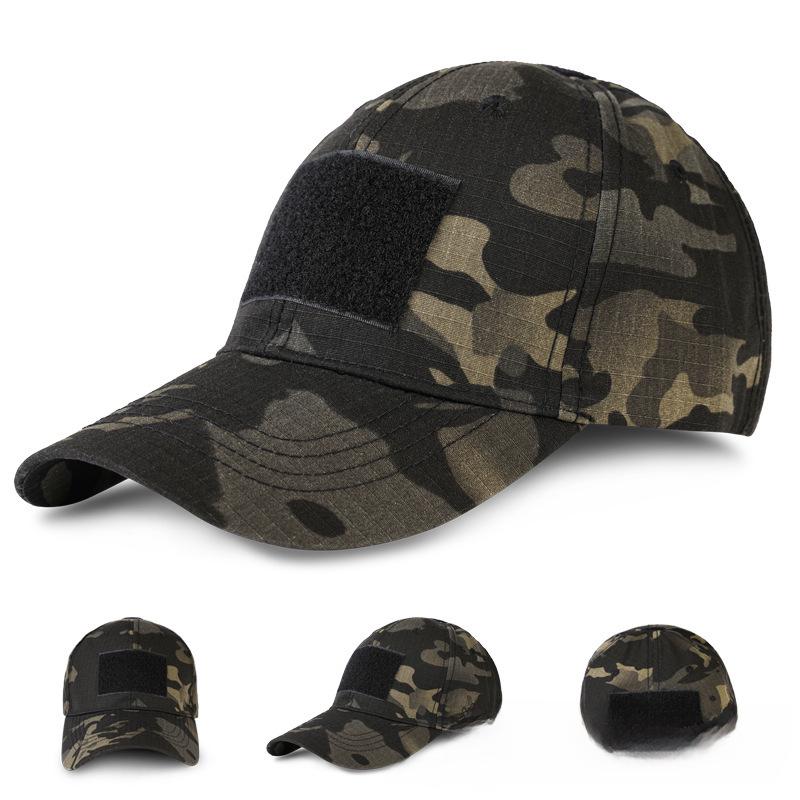 Men's Python Pattern Military Camouflage Baseball Cap - Tactical Outdoor Sports Velcro Hat