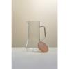 Glass Jug With Wooden Lid Vacuum 11,5x20,5cm - 1.200ml