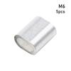 10-50Pcs M1 To M12 Crimp Sleeve Oval Wire Ferrules New Cable Clip  Steel Wire Rope