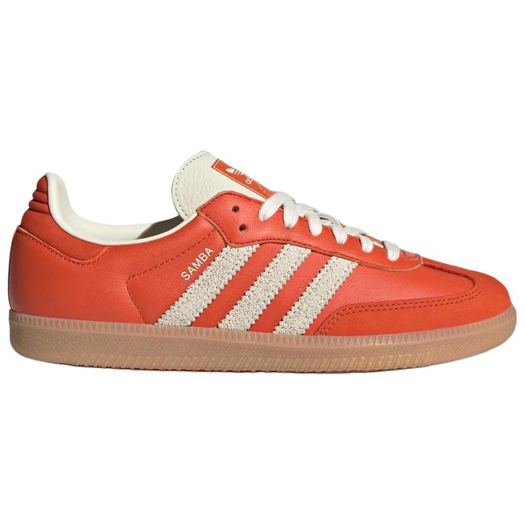 Adidas Samba OG Collegiate Orange Cream женские кроссовки Cream-White Gum-3 JI2737