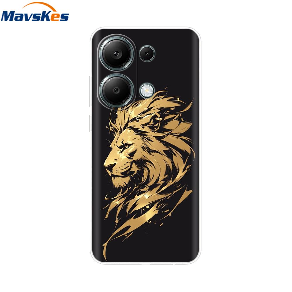Чехол для Redmi Note 13 4G 5G Модный чехол-панда для телефона Для Xiaomi Redmi Note 13 Pro 4G 5G Чехлы 13Pro Plus Мягкий силикон Funda