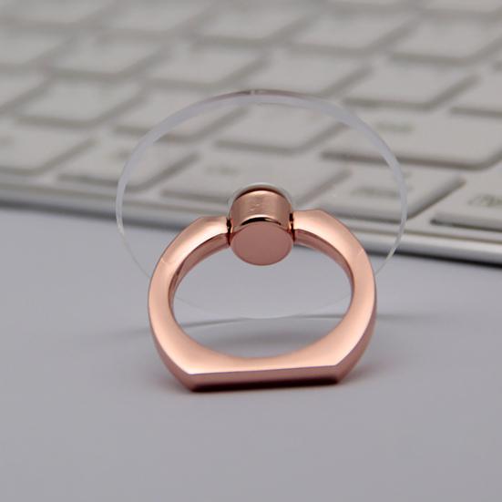 Кольцо-держатель для телефона на палец, вращающийся, с сильным универсальным мини-акриловым кольцом