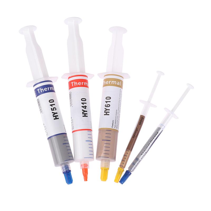 Силиконовая игла тюбик термопаста теплопроводная смазка радиатор чипсет процессора ноутбук компьютер охлаждение шприц паста