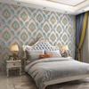 European Style Wallpaper Thickened Deer Skin Velvet Bedroom Living Room 3D Non-woven Fabric Wallpaper Home Decor Papel De Parede